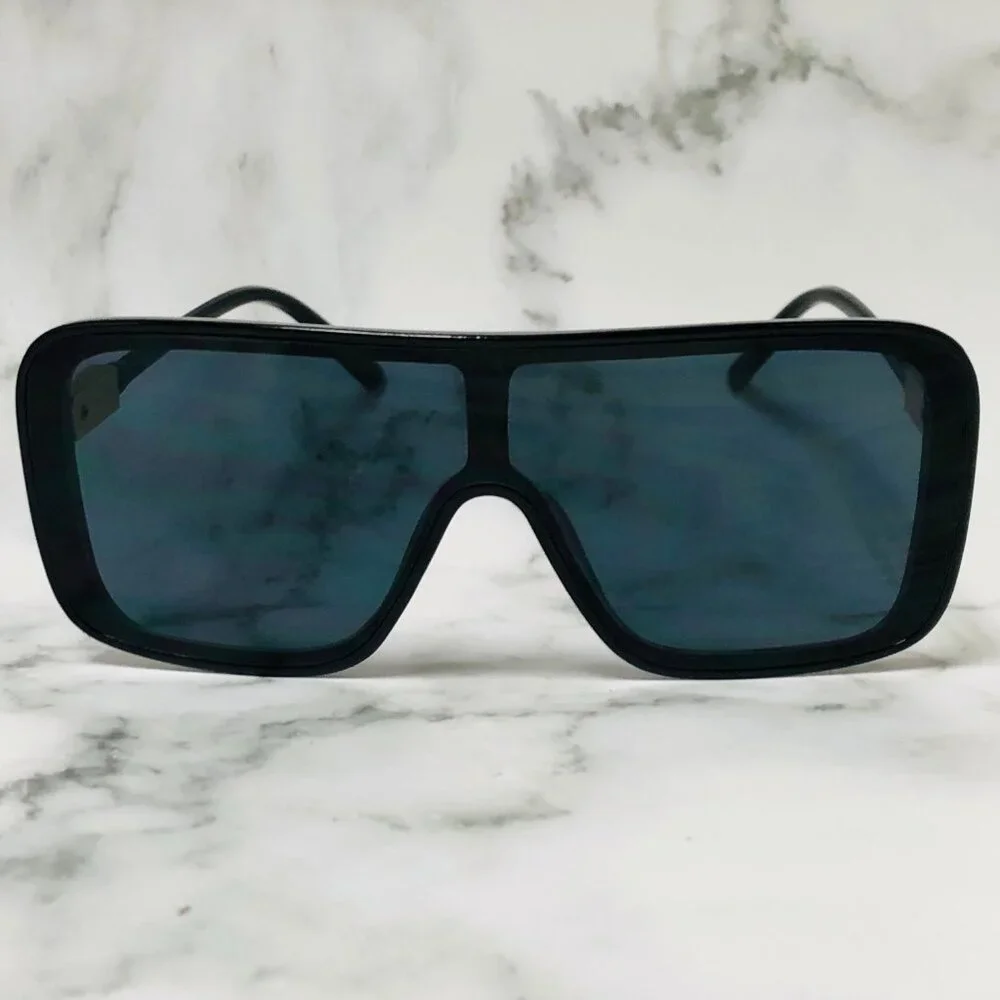 Women Men Sunglasses Fashion Retro Black Frame Square Gold Lentes Gafas‎ Mujeres